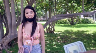 Asian Mina Moon is getting picked up outdoors - Porn Movies - 3Movs