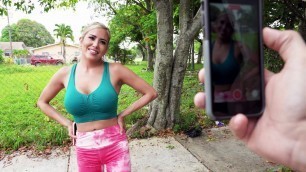 Caitlin Bell is getting picked up outdoors - Porn Movies - 3Movs